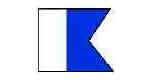 371511 FLAG SIGNAL LETTER 4'X 6' "A"