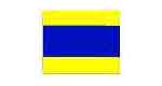 371514 FLAG SIGNAL LETTER 4'X 6' "D"