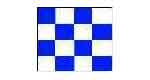 371524 FLAG SIGNAL LETTER 4'X 6' "N"