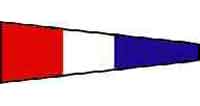 371543 FLAG SIGNAL NUMERAL "3"