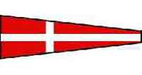 371544 FLAG SIGNAL NUMERAL "4"