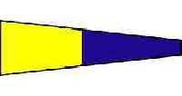 371545 FLAG SIGNAL NUMERAL "5"
