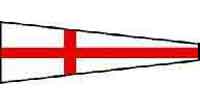371548 FLAG SIGNAL NUMERAL "8"