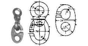 371581 FLAG HOOK UPPER&LOWER COMPLETE
