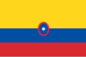 371913 FLAG CIVIL ENSIGN, COLOMBIA 3' X 4'