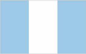 371918 FLAG CIVIL ENSIGN, GUATEMALA 2' X 3'