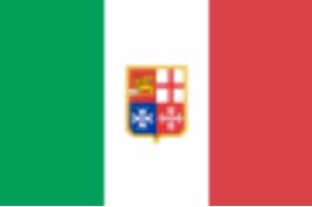 371924 FLAG CIVIL ENSIGN, ITALY 3' X 4'