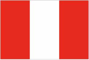 371939 FLAG CIVIL ENSIGN, PERU 4' X 6'
