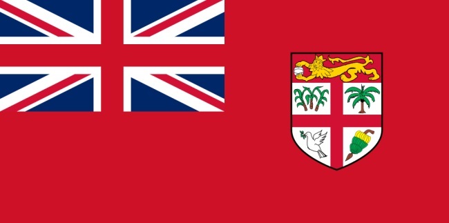 371959 FLAG CIVIL ENSIGN, FIJI 2' X 3'