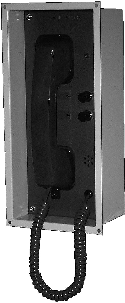 372147 BATTERY TELEPHONE 1:2 NONWATER, PRF BUILTIN ON WALL ODC2784-1K