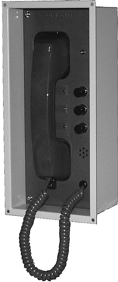 372153 BATTERY TELEPHONE 1:3 NONWATER, PRF BUILTIN ON WALL ODC2785-1K