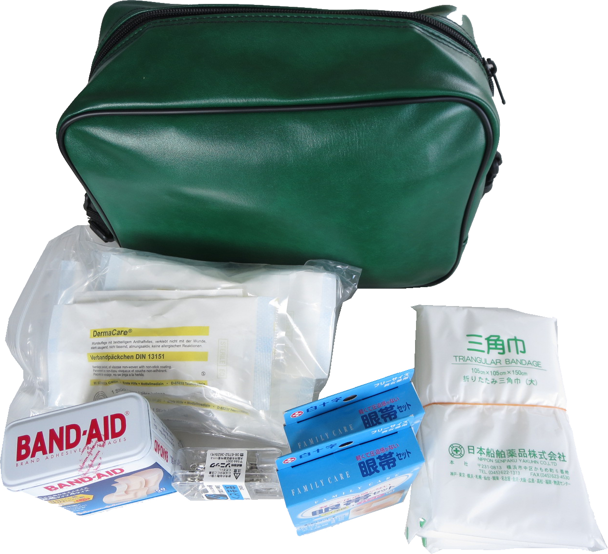 391092 FIRST AID SATCHEL, D.T.I. SCALE 1A COMPLETE