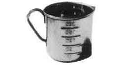 391260 FEEDING CUP STAINLESS STEEL, 200CC