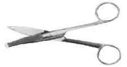 391360 SCISSORS ONE-POINT & ONE-BLUNT, STAINLESS STEEL