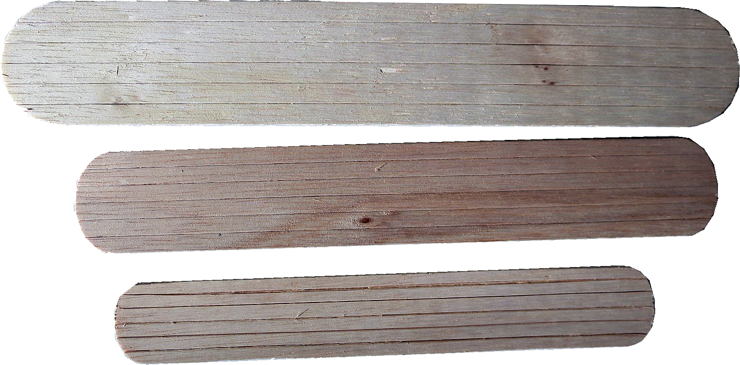 391373 COMMON SPLINT SET WOODEN 3'S