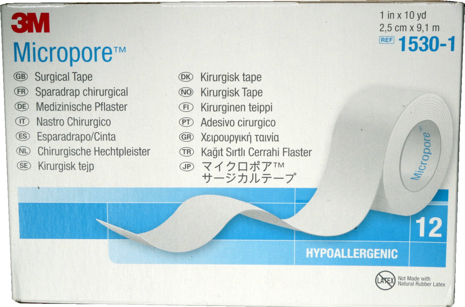 391402 SUTURE STRIP NON-STITCH, 2.5CM X 9.1MTR 12RLS