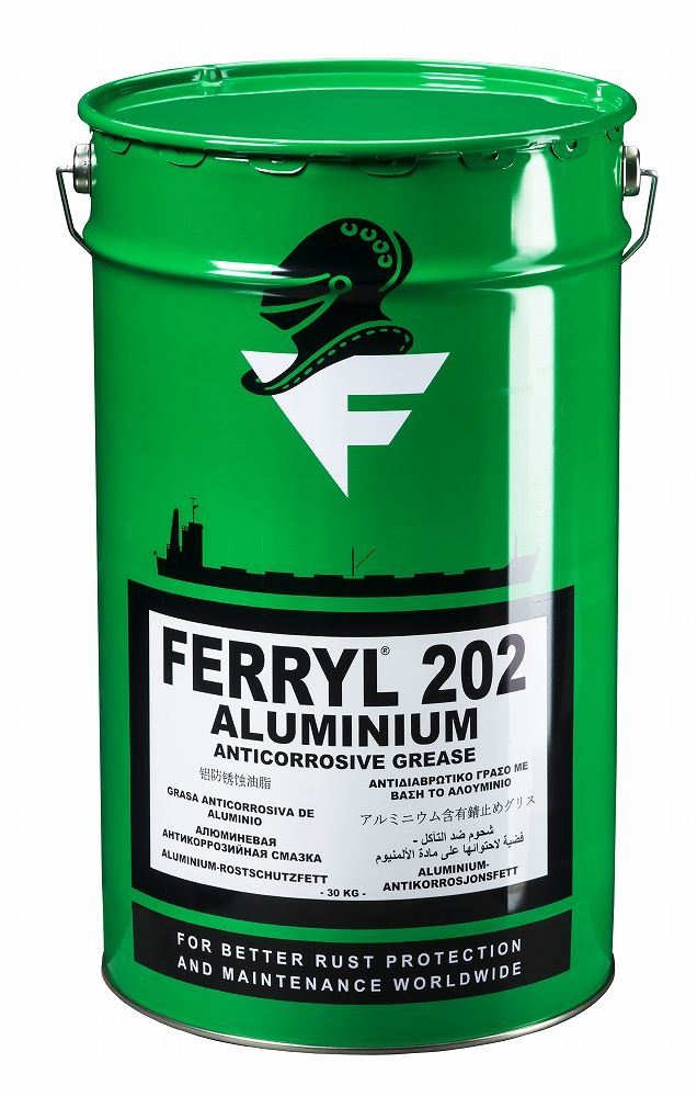 450406 ANTI-CORROSIVE GREASE, FERRYL 202 ALUMINIUM 30KG