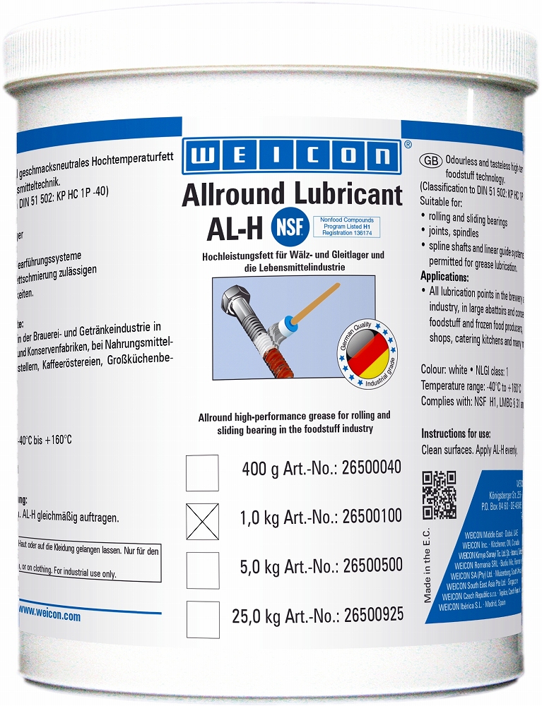 450440 LUBRICANT ALLROUND WEICON, AL-H1000 1KGS