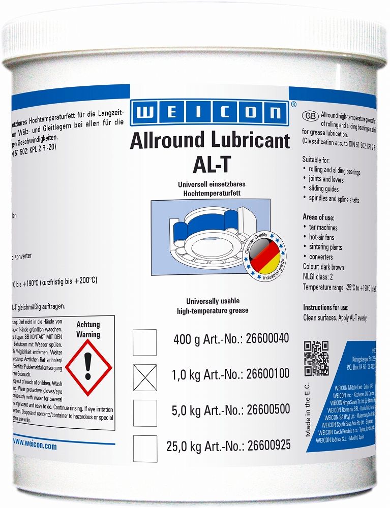 450445 LUBRICANT ALLROUND WEICON, AL-T1000 1KGS