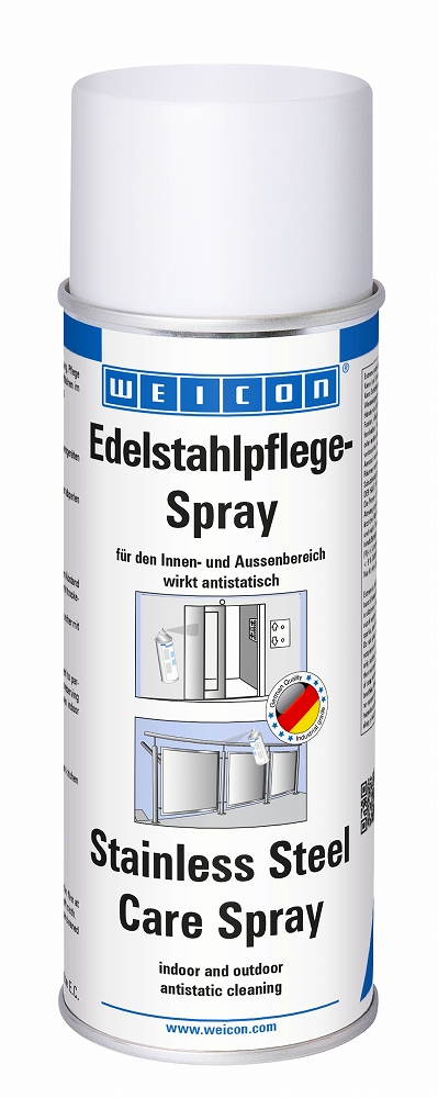 450803 CLEANER SPRAY WEICON, STAINLESS STEEL CARE 400ML