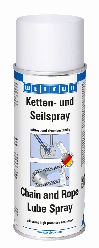 450829 LUBRICATING SPRAY WEICON, CHAIN & ROPE LUBE 400ML