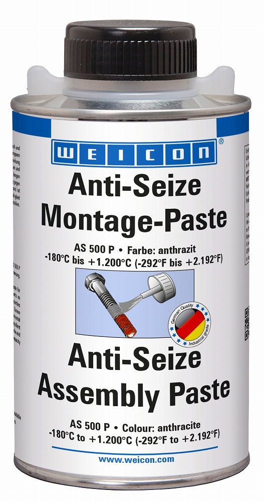 450846 ANTISEIZE SPRAY WEICON AS 500P, BRUSH TOP CAN 500GRM