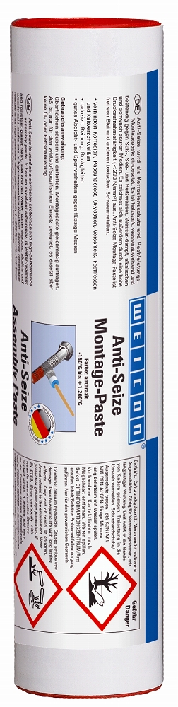 450872 ANTI-SEIZE PASTE WEICON, AS 400 K  CARTRIDGE 400GRM