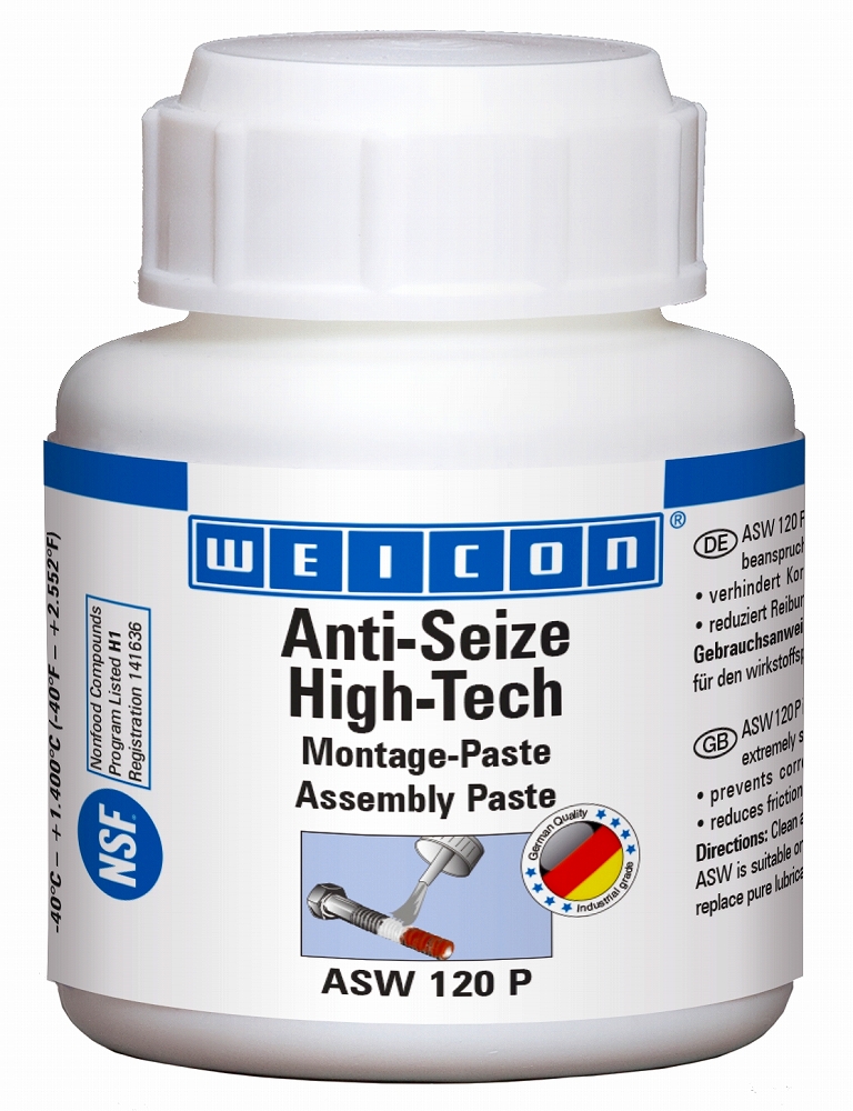 450881 ANTI-SEIZE PASTE HIGH-TECH, ASP120P BRUSH TOP CAN 120GRM