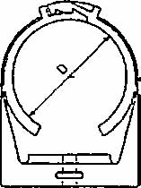 451175 CLAMP F/ROUND BRUSH 50MM 2010, FOR AUTO GREASE DISPENSER 