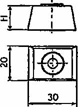 451177 DISTANCE HOLDER F/CLAMP 15MM, 2014 FOR AUTO GREASE DISPENSER 