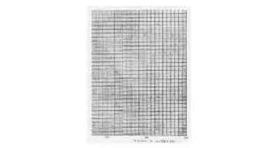 470170 SECTIONED PAPER 1MM MESH B-5, 40SHT