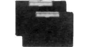 470308 CLIP BOARD HARD BOARD, HORIZONTAL B-6