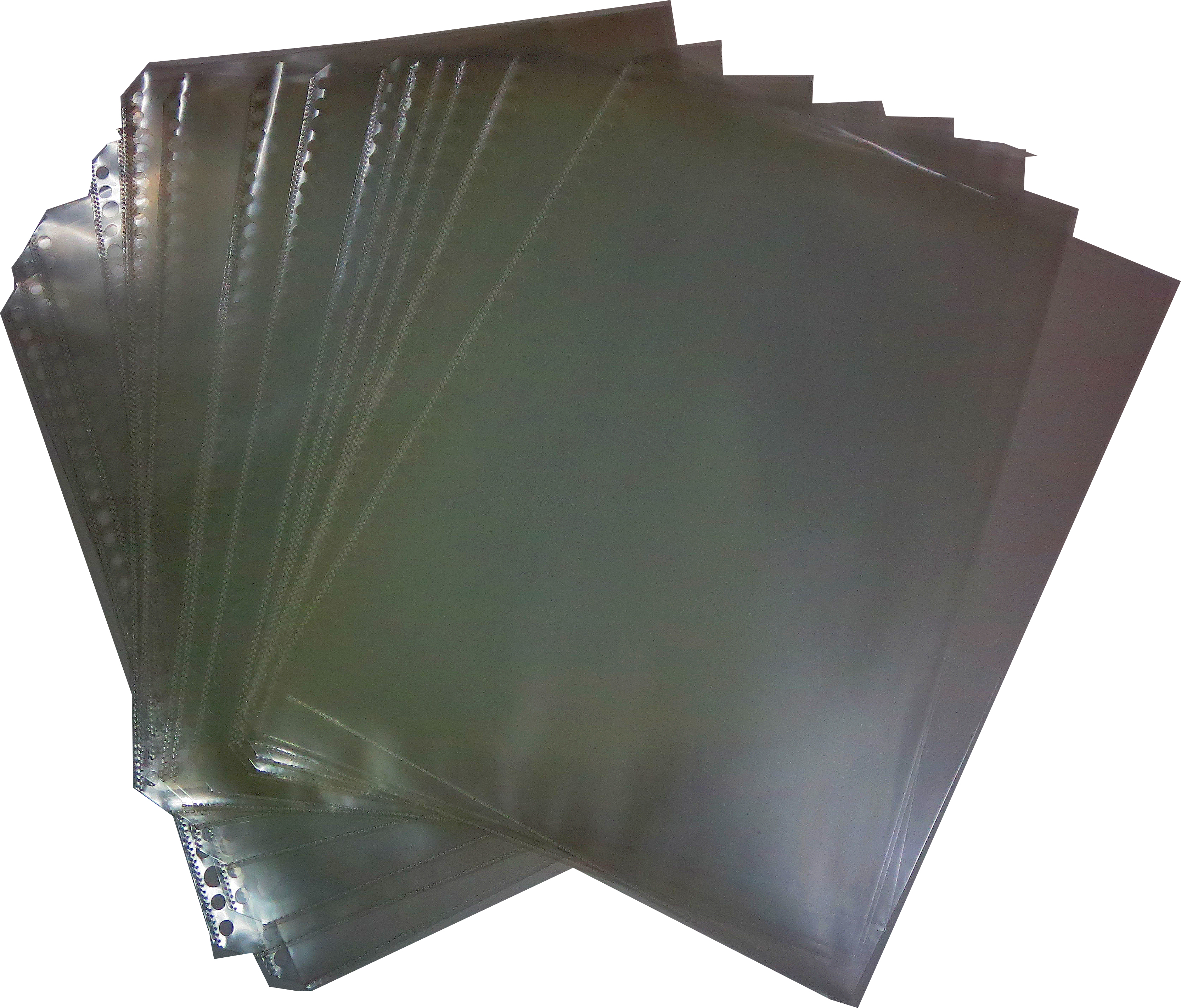 470395 REFILLS FOR DISPLAY BOOK A-5, POCKET MULTI PUNCHED 10'S/PKT