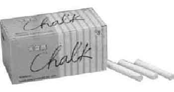 470701 CHALK SCHOOL WHITE 100'S