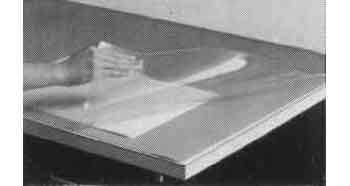 471511 MAT DESK RUBBER GREEN, 450X300X2.5MM