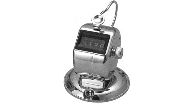 471855 TALLY COUNTER PALM 4 DIGITS