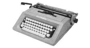 471901 TYPEWRITER PORTABLE MANUAL, 240MM ELITE