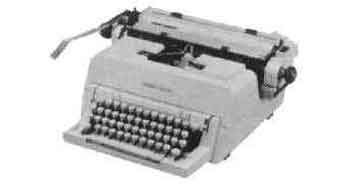 471911 TYPEWRITER OFFICE MANUAL, 310MM ELITE