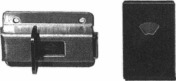 490536 BOLT INDICATOR STAINLESS STEEL, 70X46MM FOR TOILET DOOR