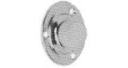 490551 DOOR CUSHION RUBBER, W/STAINLESS BASE 48X22MM