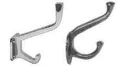 491010 HAT HOOK ZINC ALLOY DIE CAST, BASE SIZE 30X37MM