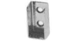 491116 BOOK CASE BAR SOCKET STAINLESS, 12X25MM