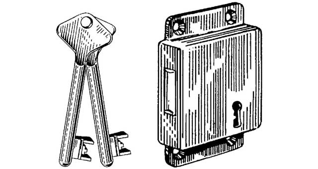 492121 DEAD LOCK RIM LEFT HAND, SCHWEPPER 3239