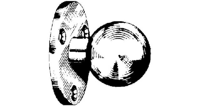 492211 KNOB DOOR BASE DIA 70MM, SCHWEPPER 5249