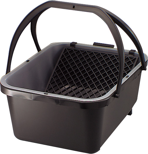 510472 PAINT BUCKET WITH STRAINER, PLASTIC FOR 180MM PAINT ROLLER