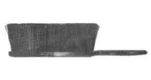 510646 BRUSH COUNTER BLACK HAIR