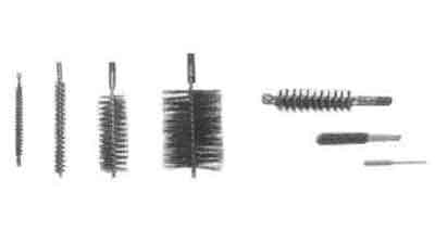 510701 BRUSH TUBE STEEL CONDENSER, 10MM X 1/4" MALE THREAD