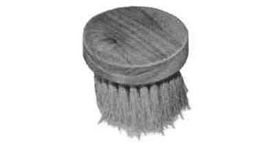 510831 BRUSH WINDOW ROUND W/HANDLE