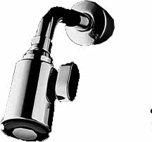 530378 SHOWER HEAD WALL MOUNTED PF1/2, WITH FLOW CONTROL VALVE