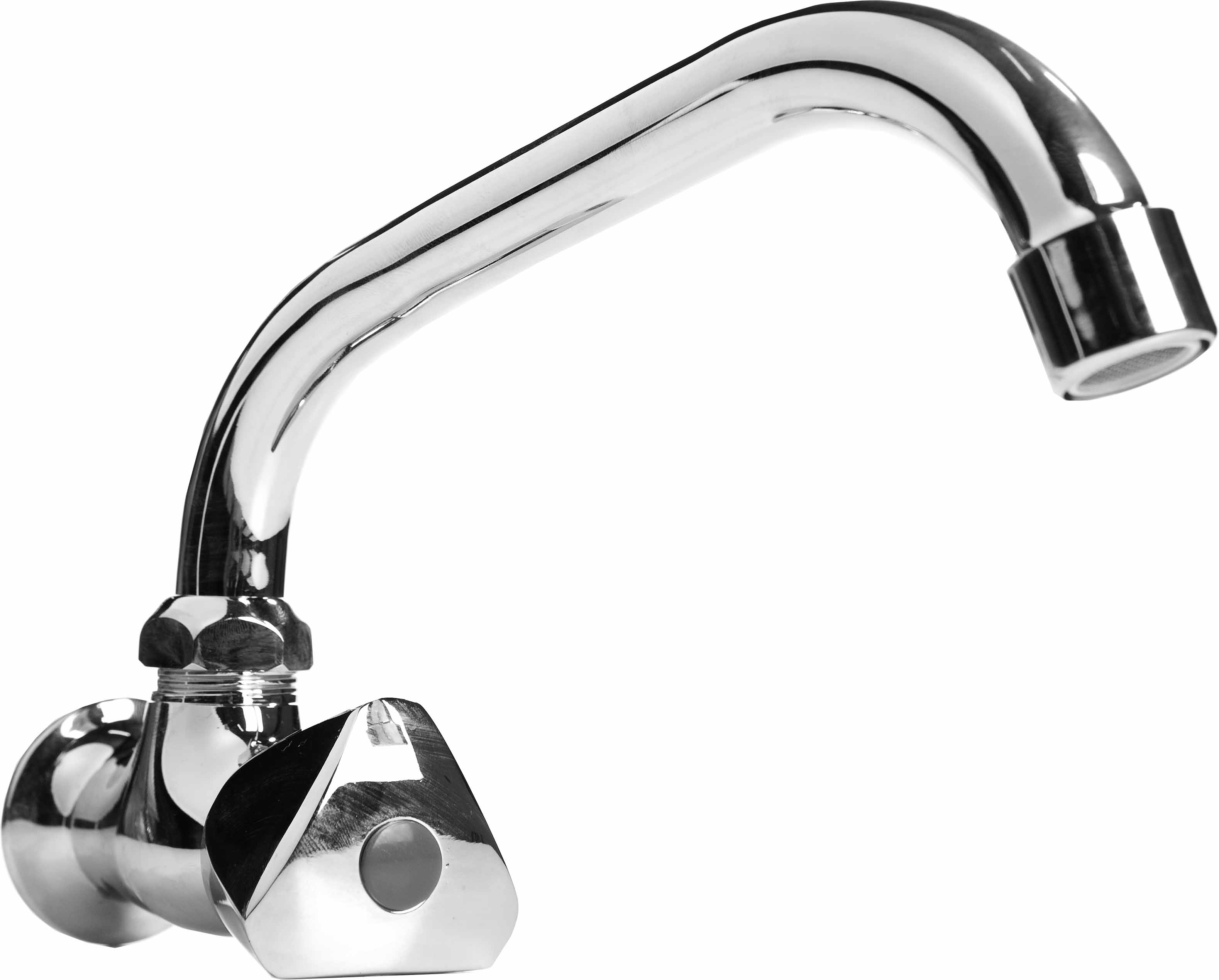 531117 FAUCET WALL SWIVEL SPOUT, U UPPER 1/2"-200MM SA83330